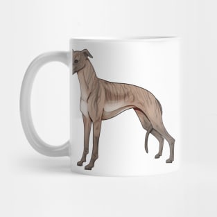 Brindle Whippet Mug